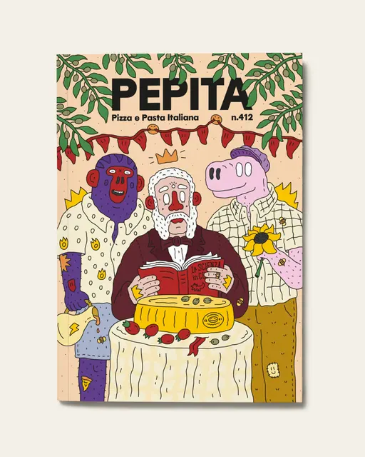 Pizza e Pasta Italiana Magazine Cover