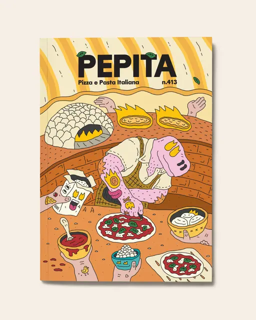 Pizza e Pasta Italiana Magazine Cover