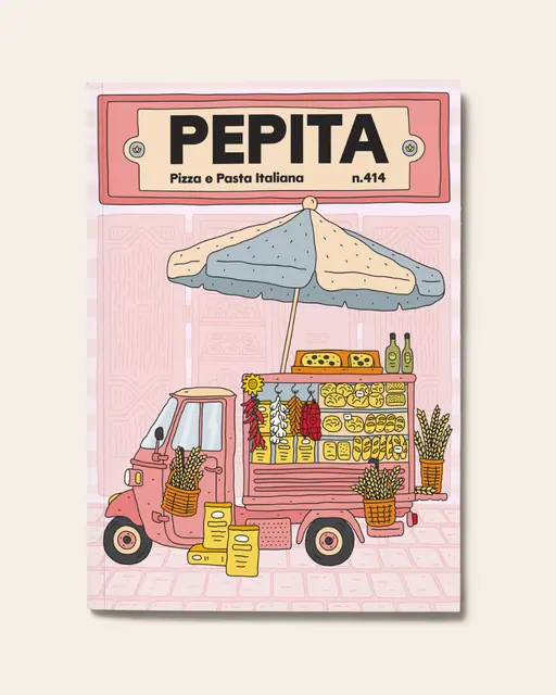 Pizza e Pasta Italiana Magazine Cover