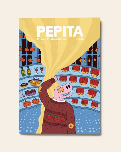 Pizza e Pasta Italiana Magazine Cover