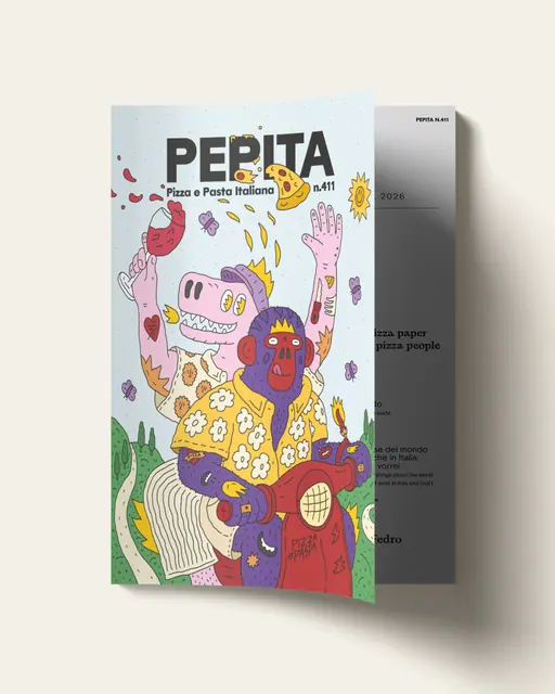 Pizza e Pasta Italiana Magazine Cover