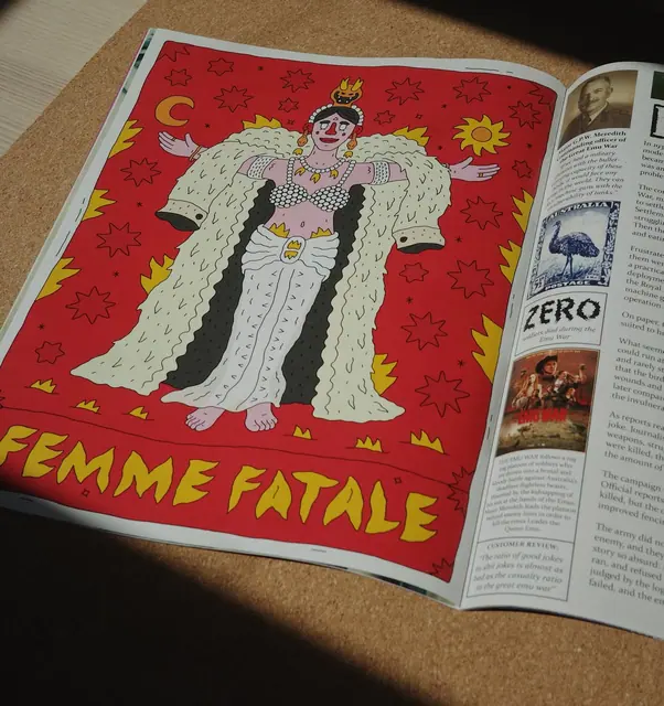 Murf Murw Magazine Illustration