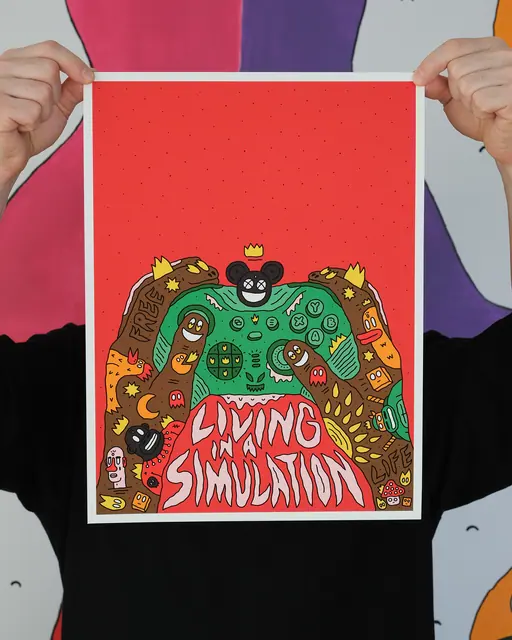 Sancho Giclée Prints, work 1