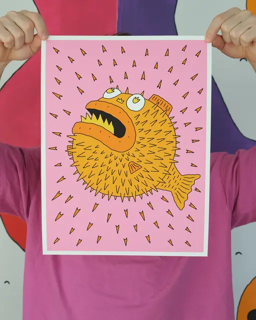 Sancho Giclée Prints, work 3