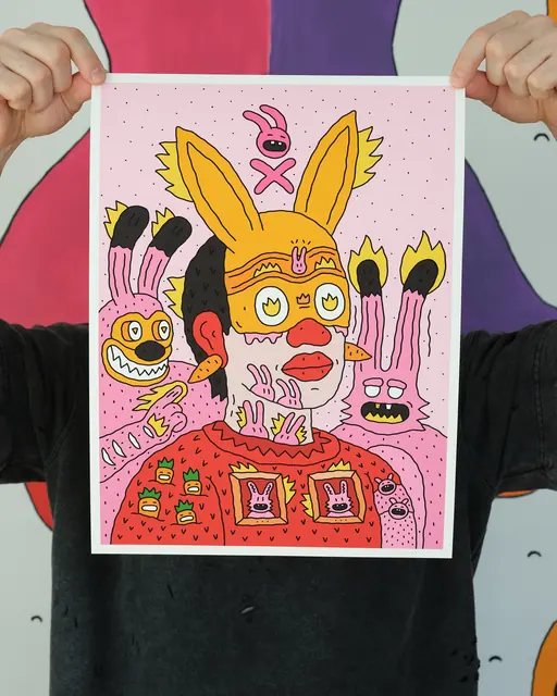 Sancho Giclée Prints, work 4