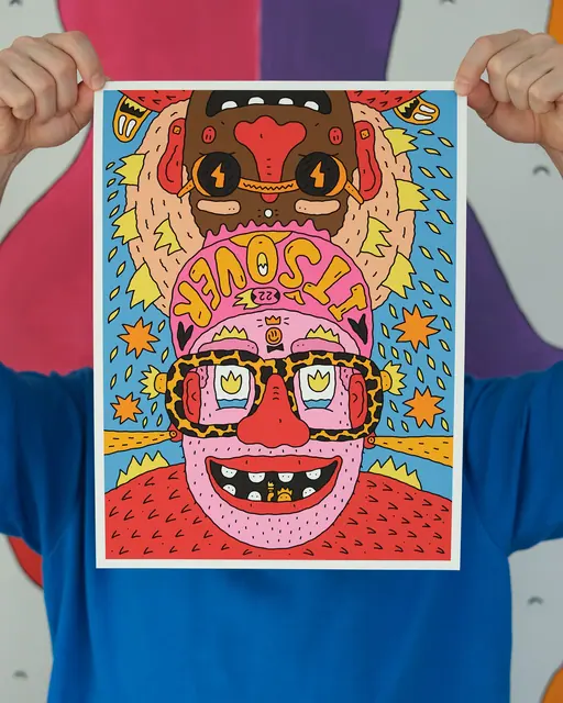 Sancho Giclée Prints, work 6