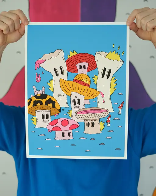 Sancho Giclée Prints, work 7