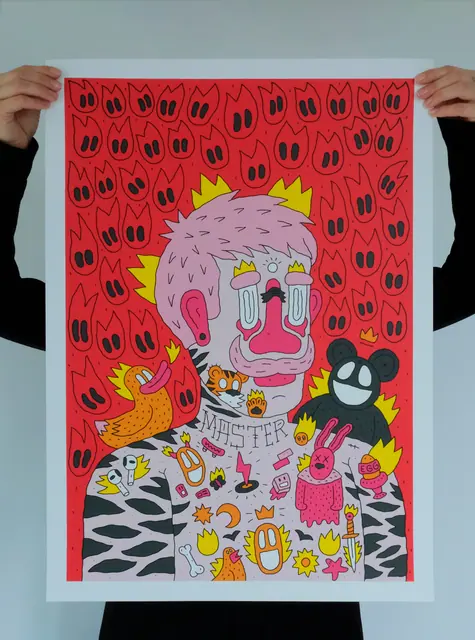 Silk Screen Printing, work 3