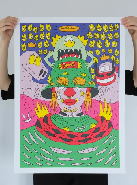 Silk Screen Printing, work 4