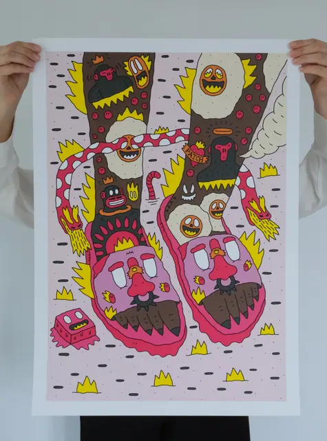 Silk Screen Printing, work 5